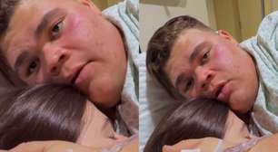 Internado, Gordão da XJ recebe apoio da noiva e detalha cirurgia: 'Delicada'