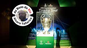Alvaro Tallarico: Como é ver a taça da UEFA Champions League de perto no evento da Heineken