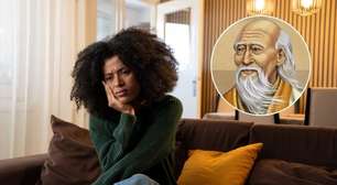 Lao-Tse, filósofo: "Se você está deprimido, vive no passado. Se está ansioso, vive no futuro"