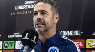 Artur Jorge valoriza vitória do Cruzeiro e detalha mudanças em estreia na Libertadores