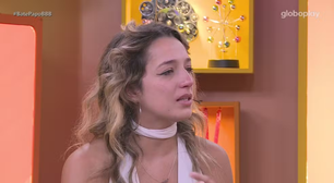 'BBB 26': Samira fica surpresa ao se ver falando mal de Ana Paula