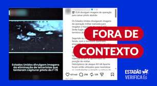 Vídeo de guerra no Afeganistão em 2009 circula como se mostrasse resgate de piloto de caça no Irã