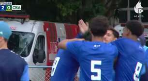 Rhuan Gabriel faz dois na vitória do Cruzeiro no Brasileiro Sub-20