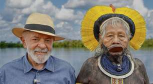 Apesar de críticas, cacique Raoni declara apoio a Lula na eleição de outubro