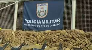 PM apreende quase 50 toneladas de maconha em bunker concretado no Complexo da Maré