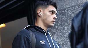 Gabriel Brazão assume culpa por derrota do Santos na Sul-Americana