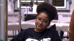 No BBB26, Milena explica coração para Boneco no queridomêtro: 'Achei que ele ia morrer'