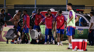 Jogador sofre convulsão antes de partida pela Copa do Nordeste