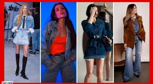 All jeans é a tendência do momento: inspire-se nas famosas