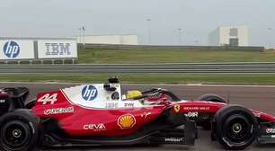 F1: Hamilton testa pneus da Pirelli em Fiorano