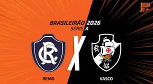 Remo x Vasco: onde assistir, escalações e arbitragem