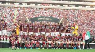 Destaques do Flamengo de 2019 e Jorge Jesus fazem chamada de vídeo