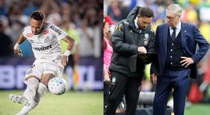 Neymar ainda tem chance de ser convocado para a Copa, afirma filho de Ancelotti