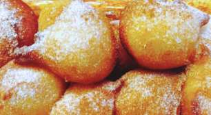 Bolinho de chuva de massa choux: mais leve, aerado, conheça