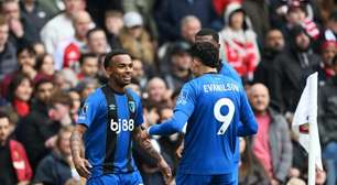 Arsenal perde em casa para o Bournemouth. City agradece