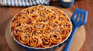 Faça em casa uma deliciosa lasanha invertida de carne de panela