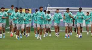 Palmeiras se reapresenta e tem dúvidas no ataque para o dérbi