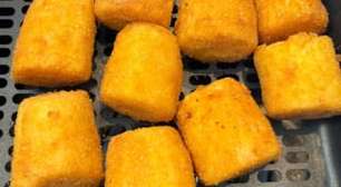 Banana na airfryer empanada: sequinha e saudável