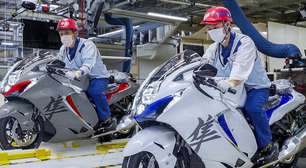 Enquanto a China automatiza a fabricação de motocicletas, o Japão constrói uma Suzuki Hayabusa à mão; é por isso que as motocicletas japonesas continuam sendo tão especiais