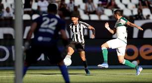 Botafogo cede empate ao Coritiba em jogo de quatro gols no Nilton Santos