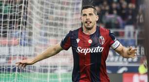 Bologna faz 2 a 0 no Lecce e mantém sonho de vaga europeia