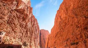 Garganta de Todra, desfiladeiro que parece cenário de filme no Marrocos