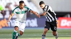 Torcedores do Botafogo ficam na bronca com falha contra Coritiba