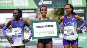 Italiano Yemaneberhan Crippa e etíope Shure Demise vencem Maratona de Paris, com recorde na prova feminina