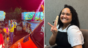 Cantora gospel morre após cair do brinquedo 'minhocão' em parque de diversão itinerante em MG