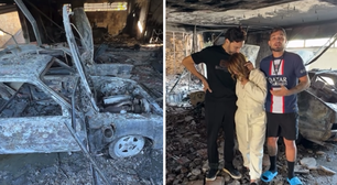 Casa dos pais do MC Gui é consumida por incêndio em SP: 'Deus deu nossa vida de volta'