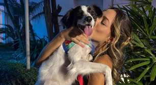Em momento emocionante, Samira reencontra o cão Lindolfo; veja vídeo