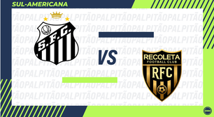 Santos x Deportivo Recoleta: prováveis escalações, desfalques, retrospecto, onde assistir e arbitragem