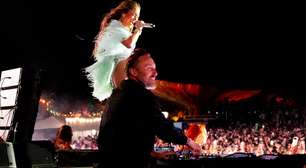 Jennifer Lopez surpreende no show de David Guetta no Coachella
