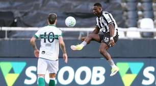 Atuações do Botafogo contra o Coritiba: pessimismo vira realidade