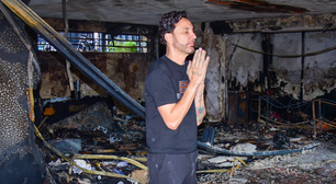 'Como não acreditar em Deus?': após incêndio destruir mansão, detalhe emociona pai de MC Gui