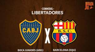 Boca Juniors x Barcelona de Guayaquil: onde assistir, escalações e arbitragem