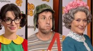 Atores de Hollywood são transformados em personagens de 'Chaves' em perfil de humor
