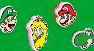 Super Mario ganha coleção especial no Kinder Joy