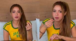 No aquecimento para Copacabana, Shakira prova comidas brasileiras: 'Vou começar a dieta'