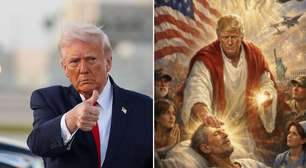 Imagem de Trump como Jesus Cristo e embate com o papa provocam reação até entre aliados e premiê da Itália