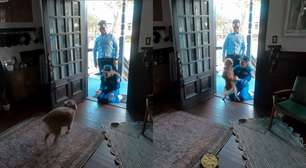 Astronauta da Artemis II mostra reencontra com cão de estimação após viagem à Lua; confira o vídeo