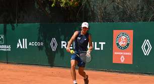 Storck e Vialle se enfrentam no Roland Garros Junior Series. Mamede encara Cadu Lino