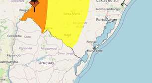 Inmet emite dois alertas de tempestade para o RS