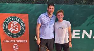 Felipe Mamede e Cadu Lino destacam experiência com Del Potro no Roland Garros Junior Series
