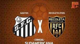 Santos x Deportivo Recoleta, AO VIVO, com a Voz do Esporte, às 20h