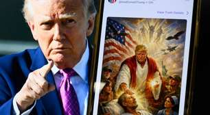 Imagem de IA em que Trump se retrata como Jesus choca cristãos e conservadores nos EUA