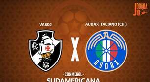 Vasco x Audax Italiano-CHI, AO VIVO, com a Voz do Esporte, às 19h30