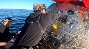 Comandante da Artemis II compartilha imagens do retorno à Terra