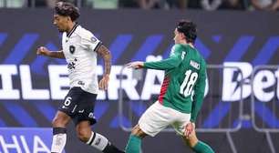 Medina, do Botafogo, será julgado por expulsão contra o Palmeiras