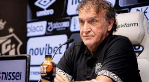 Cuca vê "resultado feio" do Santos e defende Neymar e Gabigol